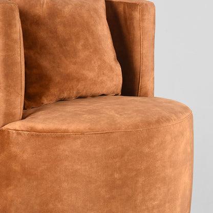 Fauteuil Evy | Velours Oker
