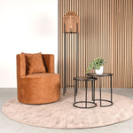 Fauteuil Evy | Velours Oker