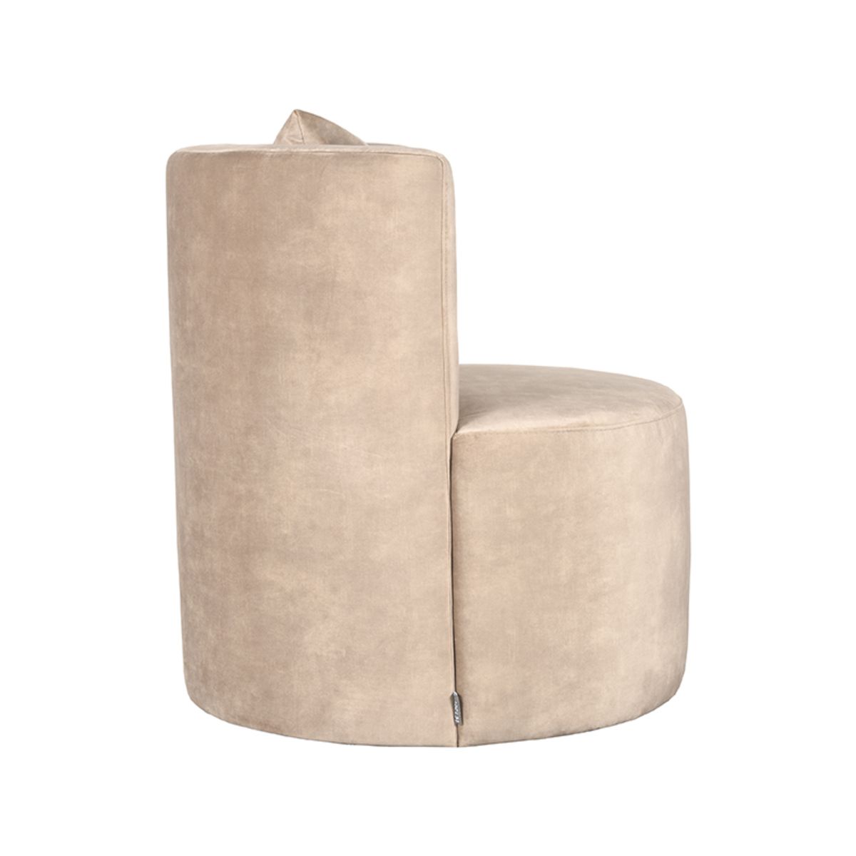 Fauteuil Evy | Velours Zand