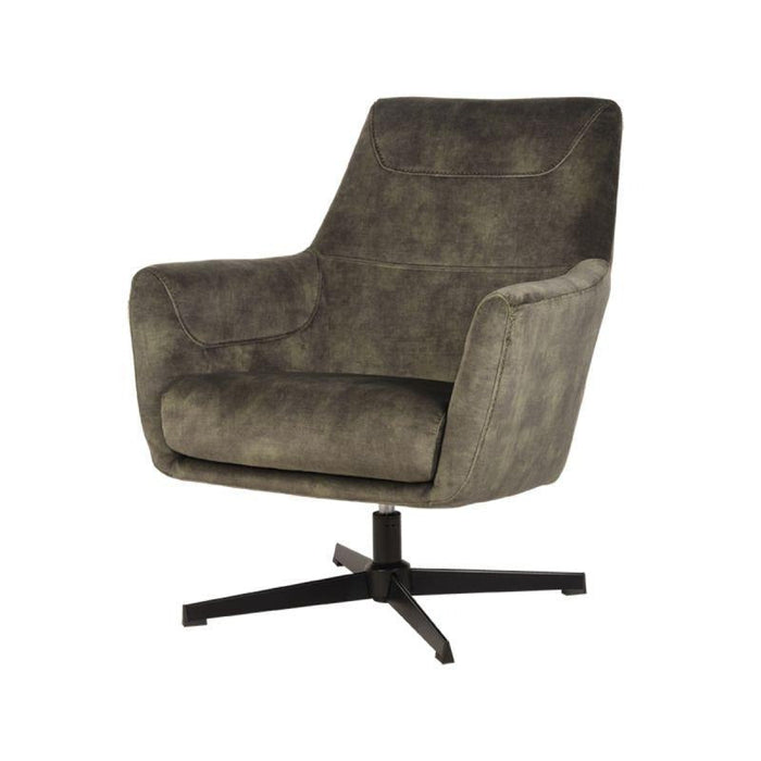 Fauteuil Toby Velours Hunter