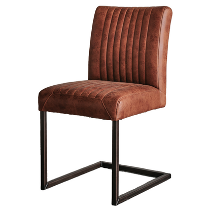 Eetkamerstoel Ferro | Microvezel Lichtbruin