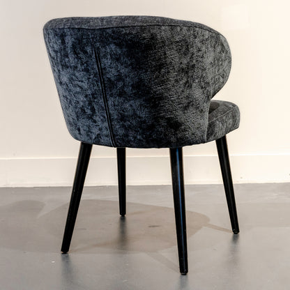 Eetkamerstoel Fiori | Antraciet Stof