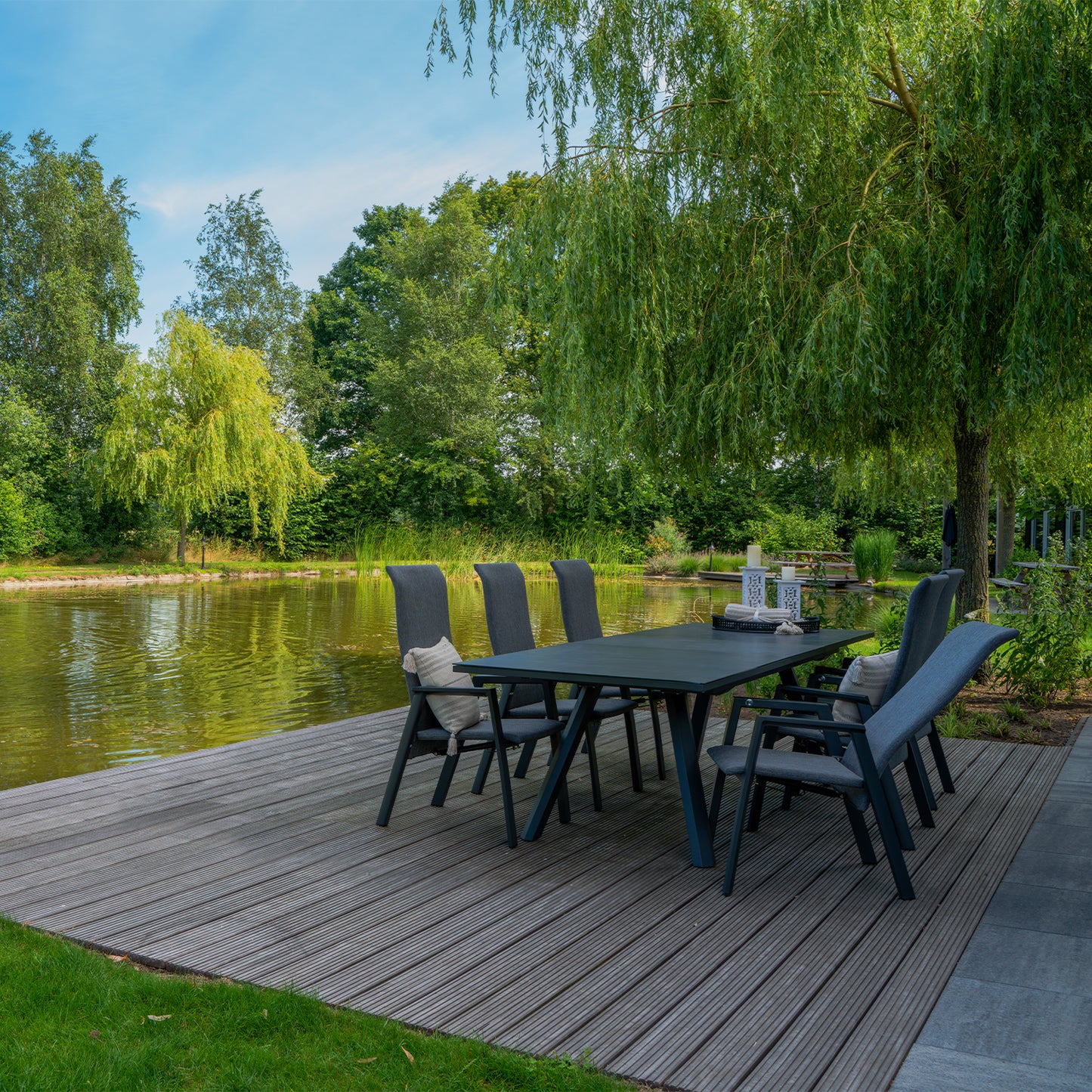 Standenstoel Flare Negro | Antraciet