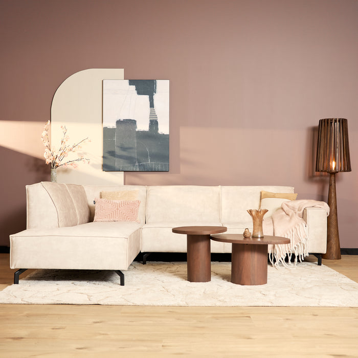Hoekbank Floris | Velvet Beige