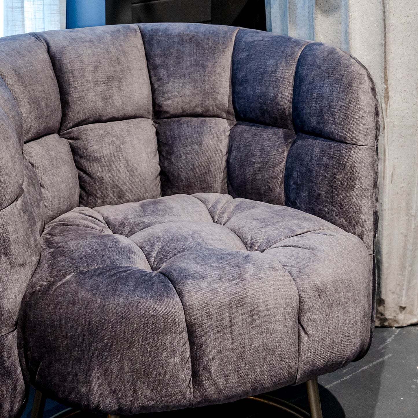 Fauteuil Fluffy | Grijs
