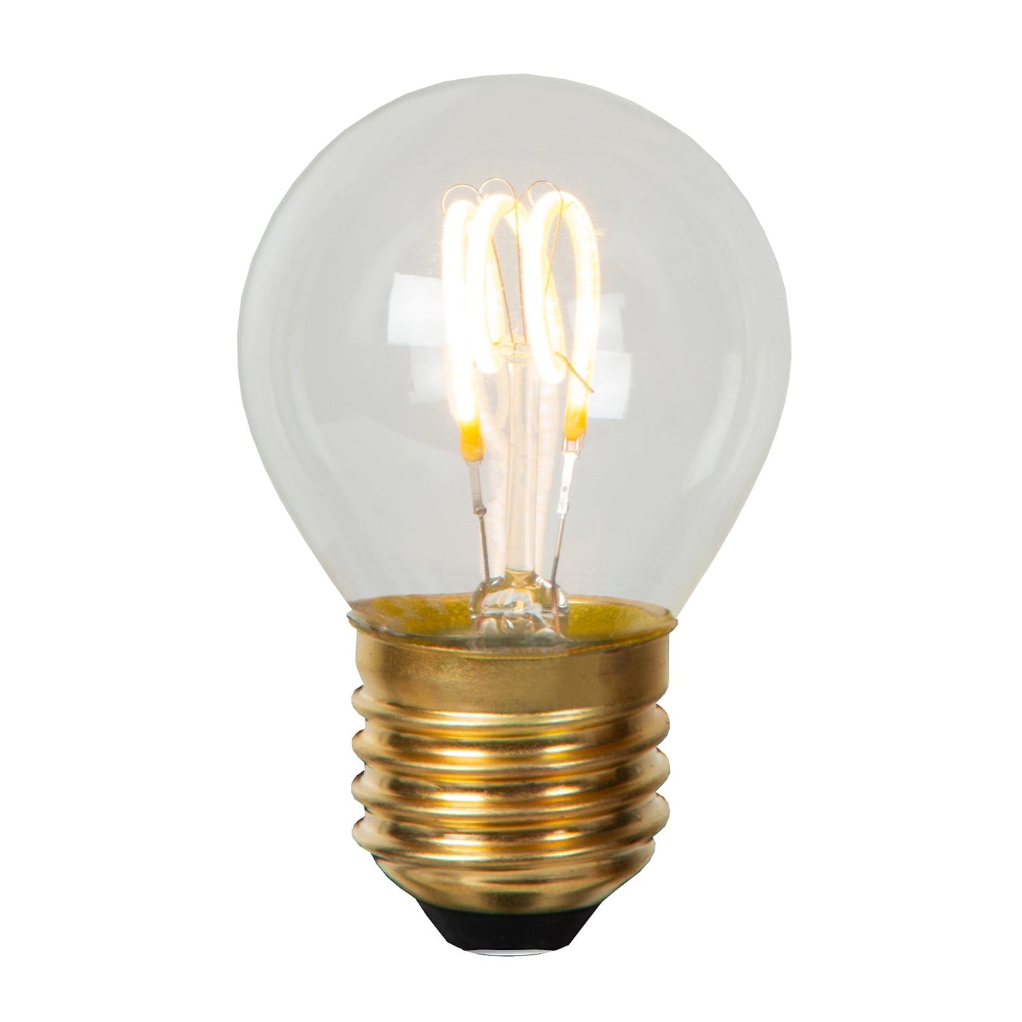 Lichtbron G45 | LED Dimbaar | Filament Bol Ø4,5 | Glas