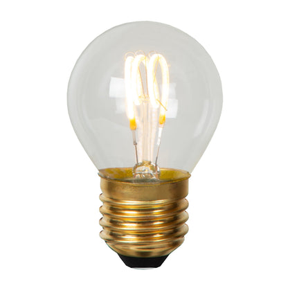 Lichtbron G45 | LED Dimbaar | Filament Bol Ø4,5 | Glas