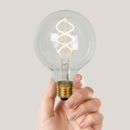 Lichtbron G95 | LED Dimbaar | Filament Bol Ø9,5 | Glas