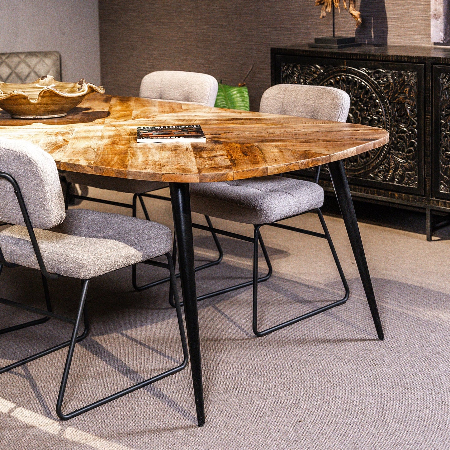 Eettafel Giovanni | Deens Ovaal | Mangohout