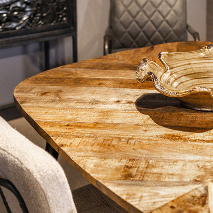 Eettafel Giovanni | Deens Ovaal | Mangohout