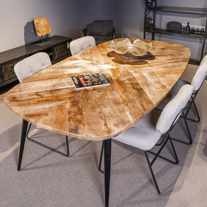 Eettafel Giovanni | Deens Ovaal | Mangohout
