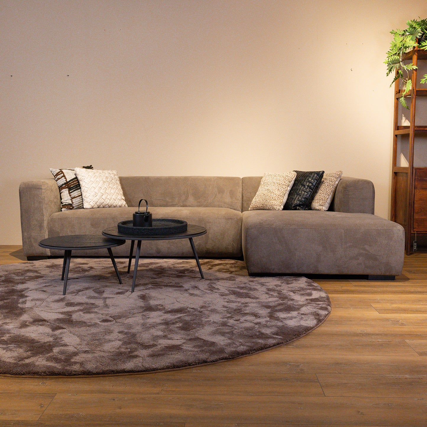 Hoekbank Glasgow | Beige