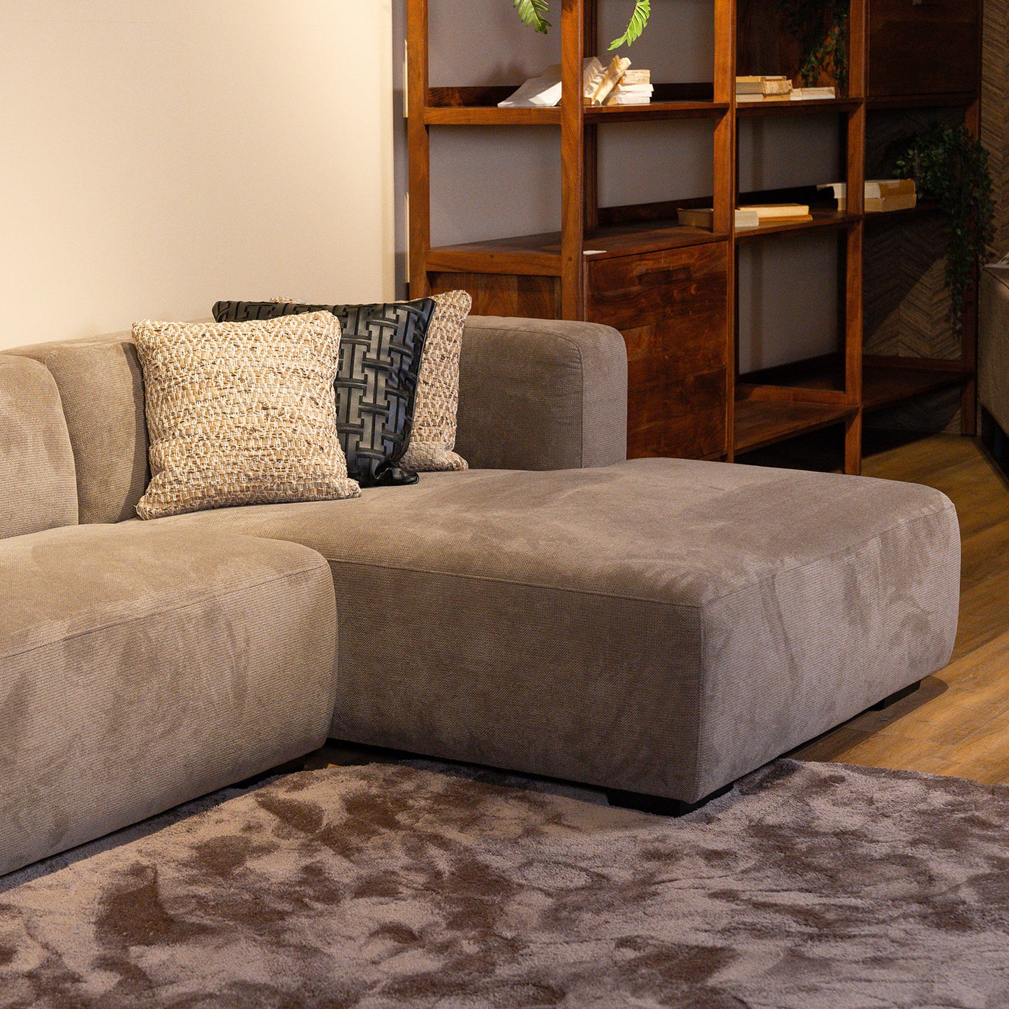 Hoekbank Glasgow | Beige