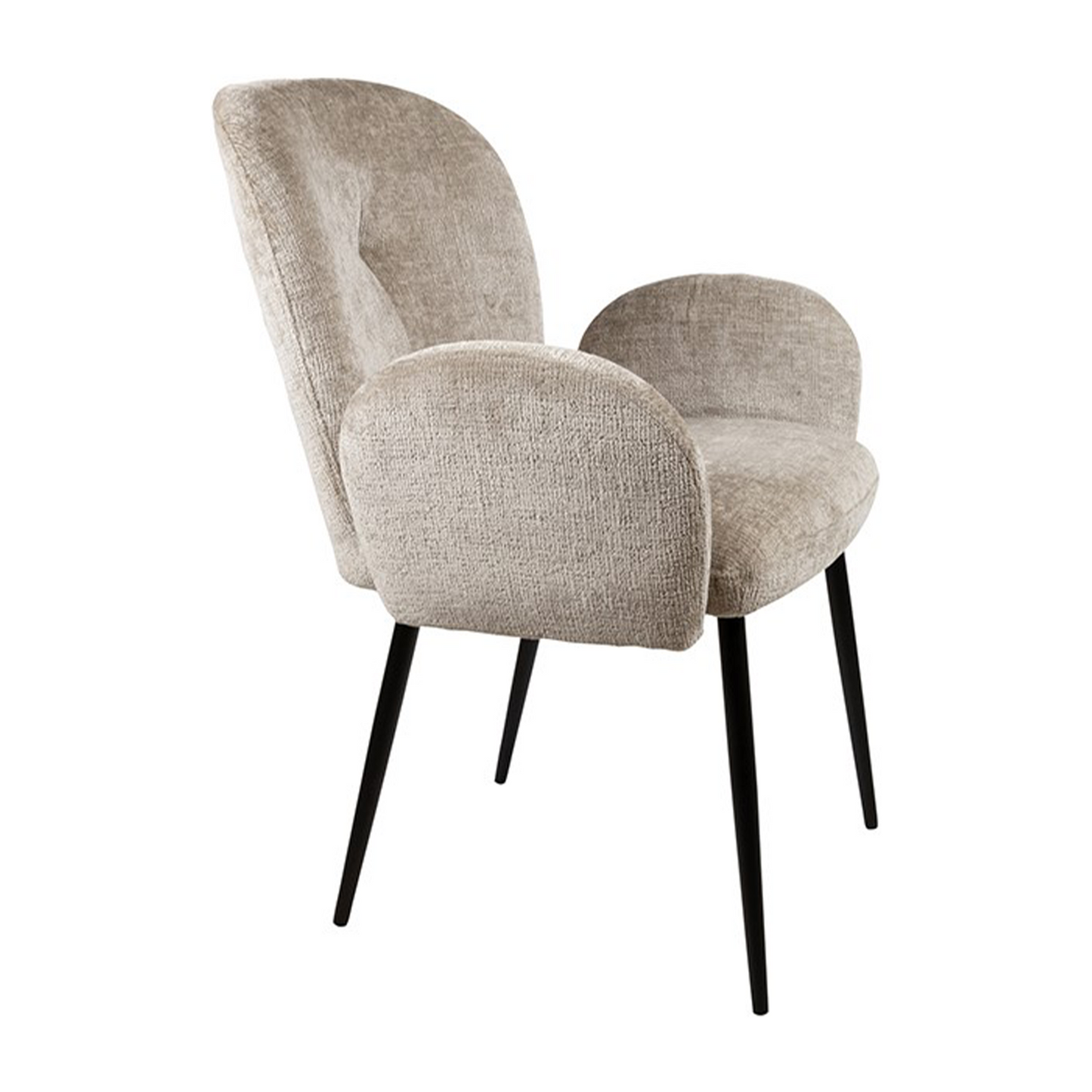 Eetkamerstoel Bobby | Zand Stof