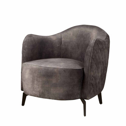 Fauteuil Bondo | Velvet Antraciet