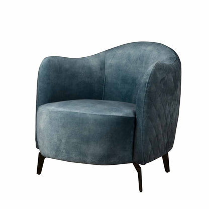 Fauteuil Bondo | Velvet Blauw