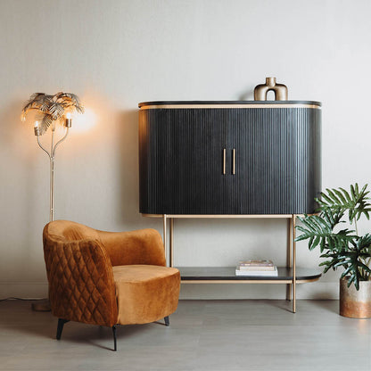 Fauteuil Bondo | Velvet Goud