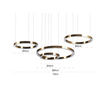 Hanglamp Lilou brushed gold
