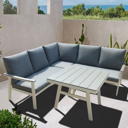 Loungeset Dublin | Cornerset | Wit