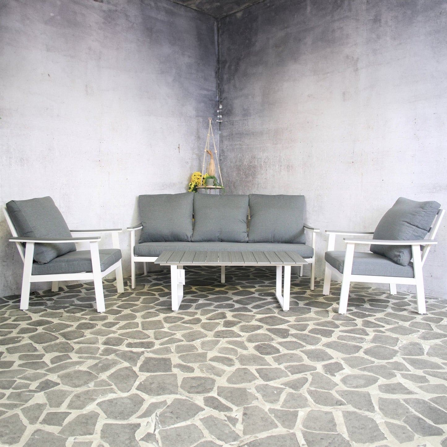 Loungeset Dublin | Loungeset | Wit