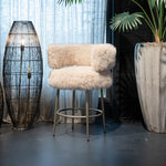 Barkruk Hair | Kookeiland of Bartafel | Cream