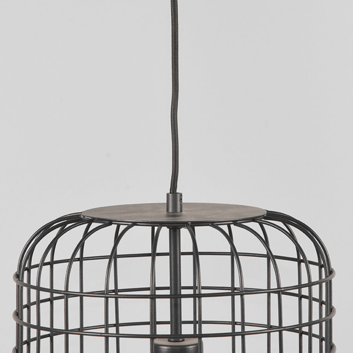 Hanglamp Solido | Zwart Metaal