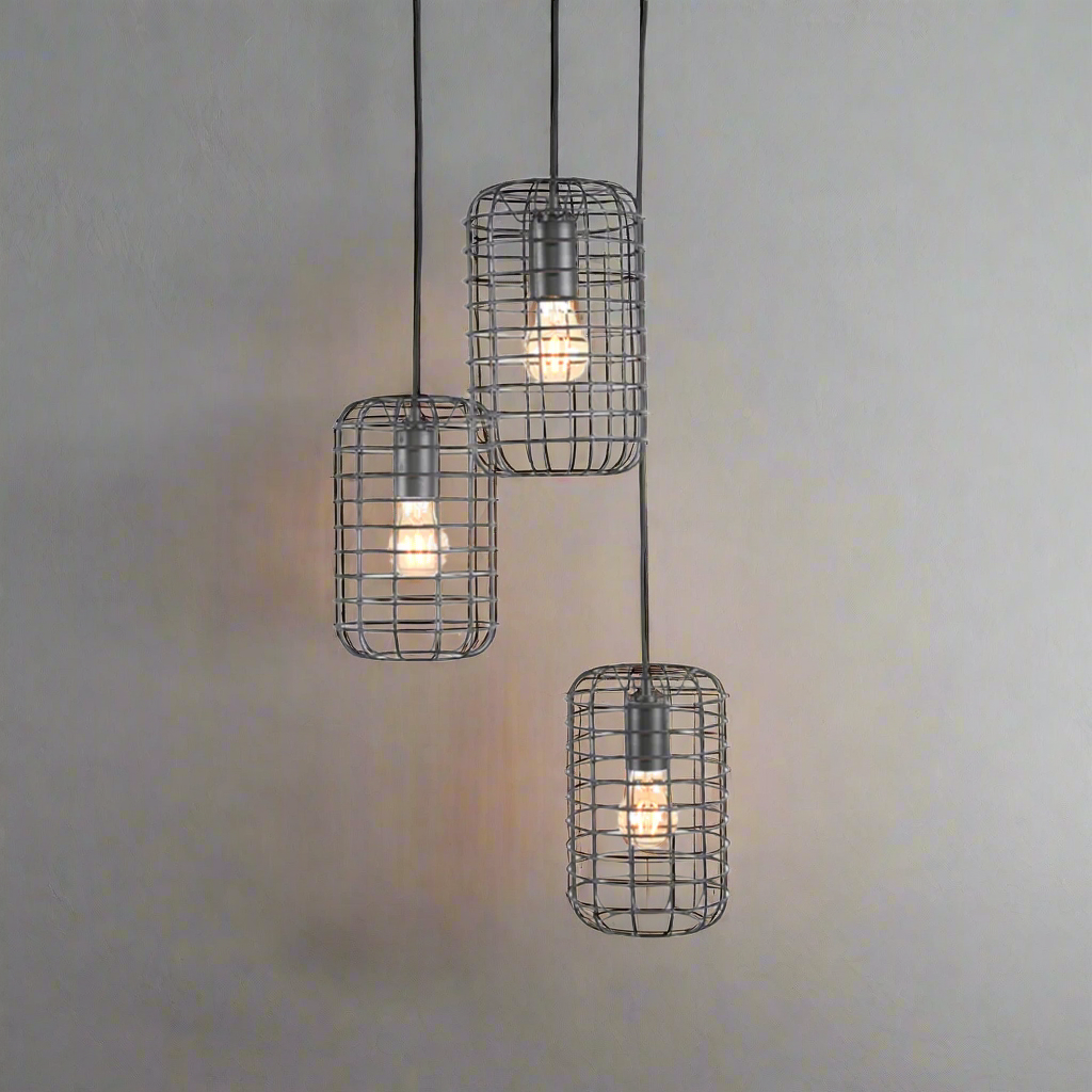 Hanglamp Solido | Zwart Metaal