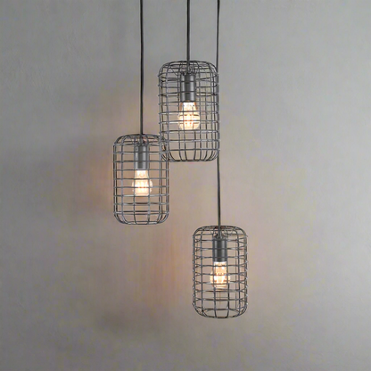 Hanglamp Solido | Zwart Metaal