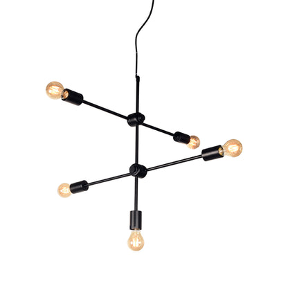 Hanglamp Stilo | Zwart Metaal