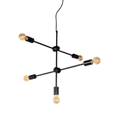 Hanglamp Stilo | Zwart Metaal