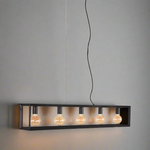 Hanglamp Tetto | Zwart Metaal