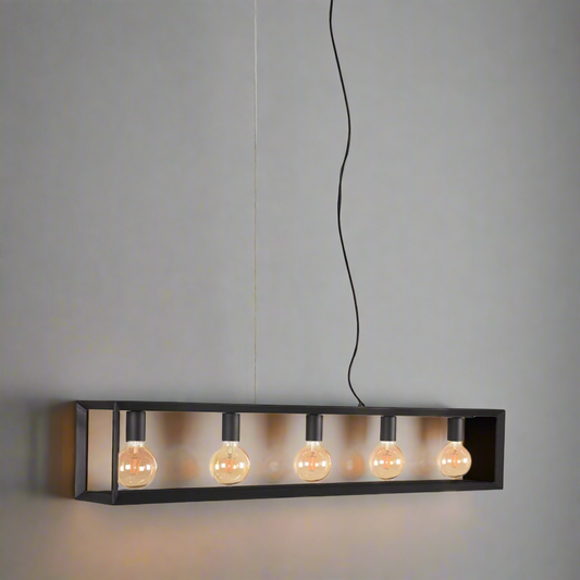 Hanglamp Tetto | Zwart Metaal