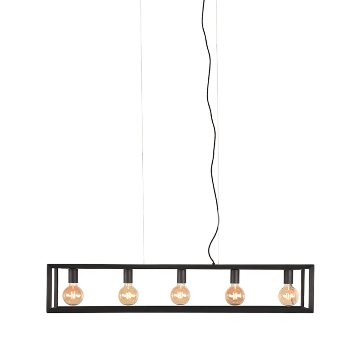 Hanglamp Tetto | Zwart Metaal