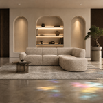 Hoekbank Espen | Beige Stof
