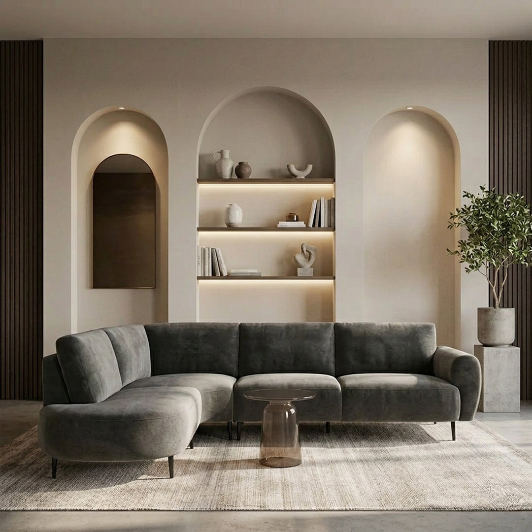 Hoekbank Milano | Stof