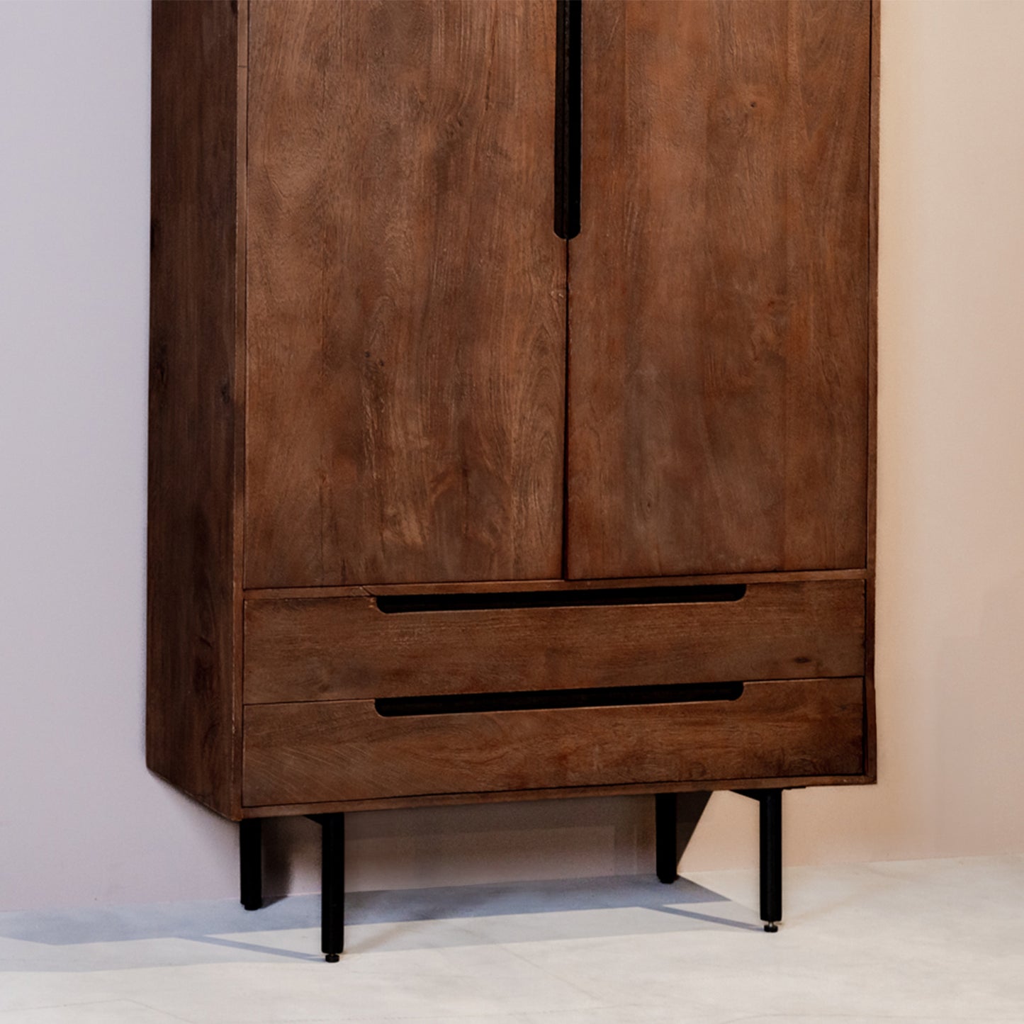 Opbergkast Rio | Espresso Mangohout