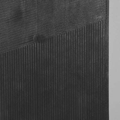 Opbergkast Cotia | Zwart Mangohout