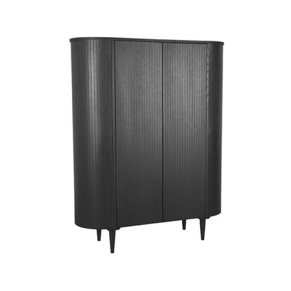 Opbergkast Oliva | Zwart Eikenhout
