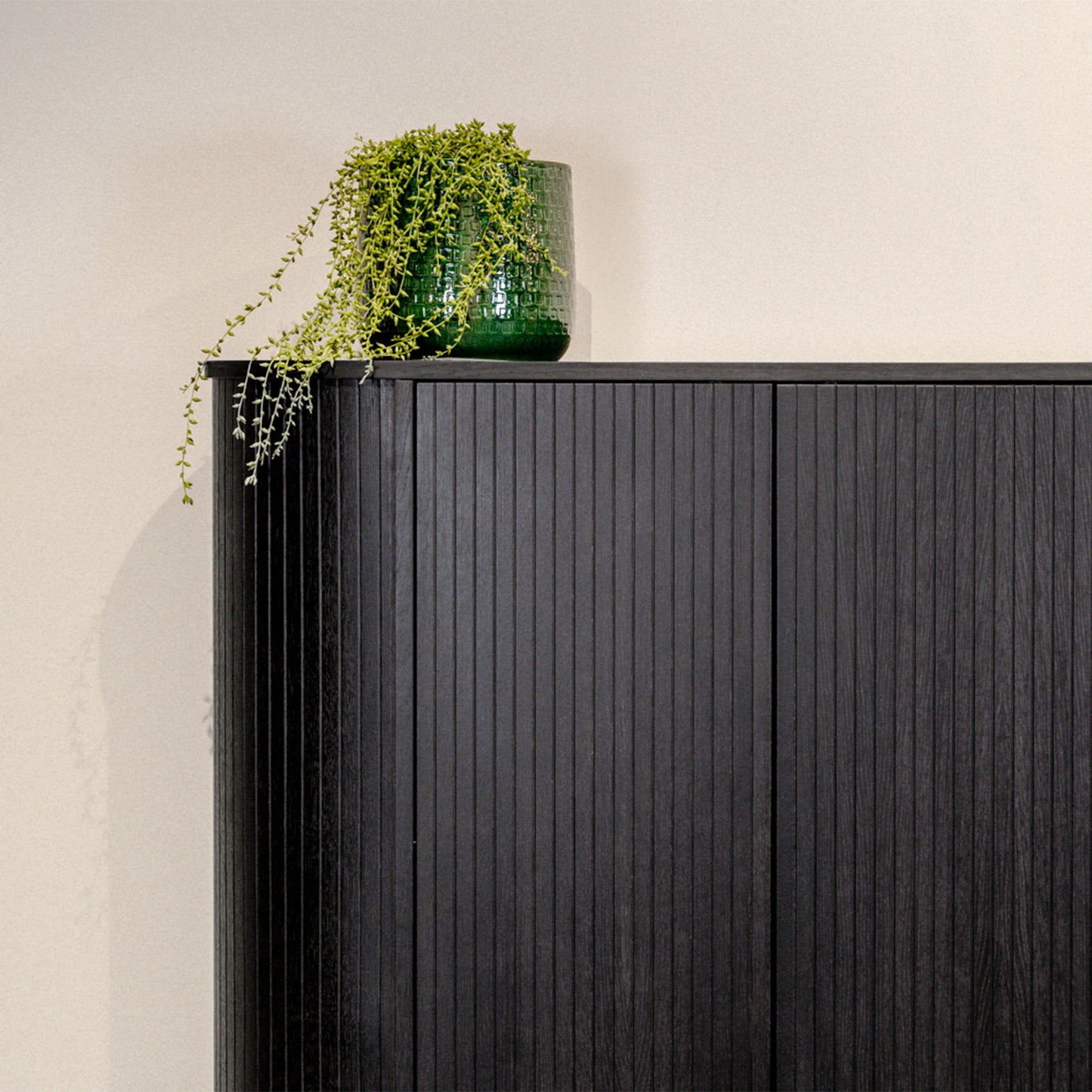 Opbergkast Oliva | Zwart Eikenhout