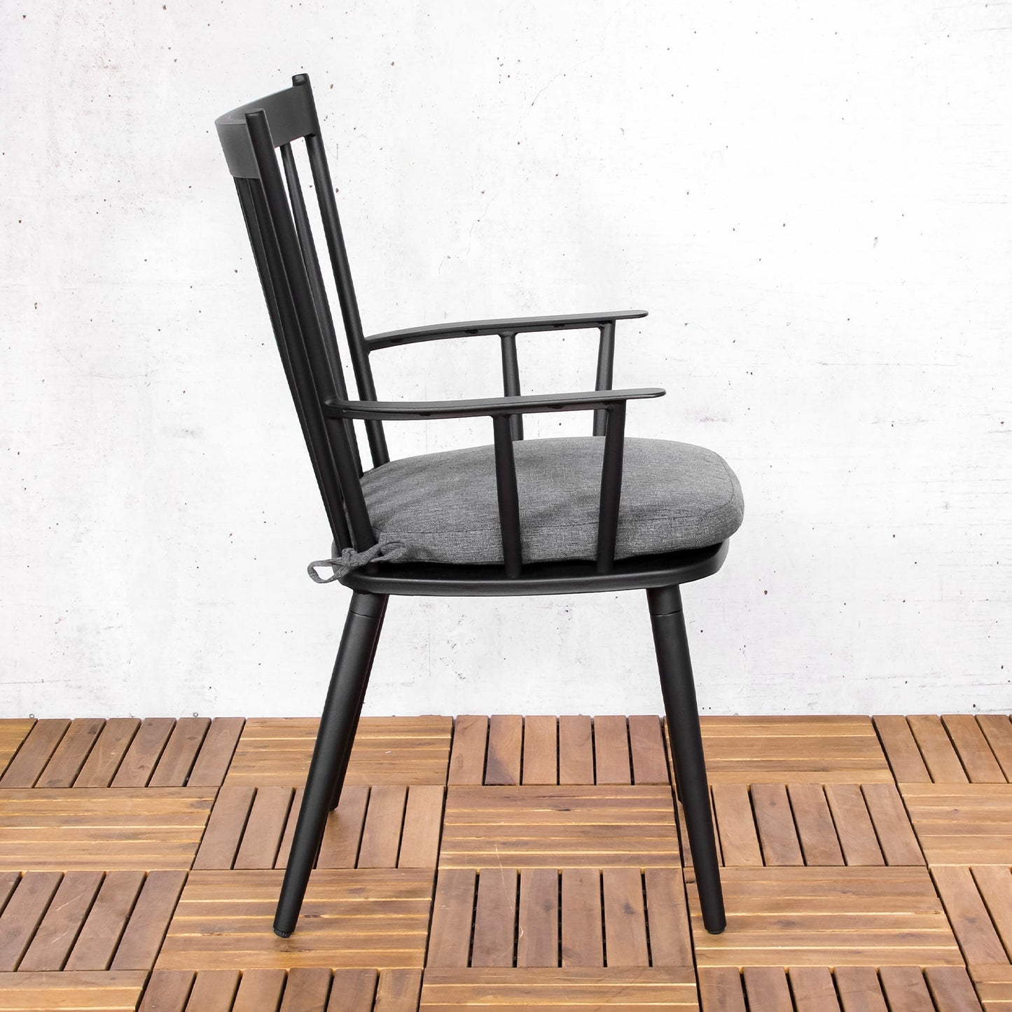 Tuinstoel Amsterdam | Zwart