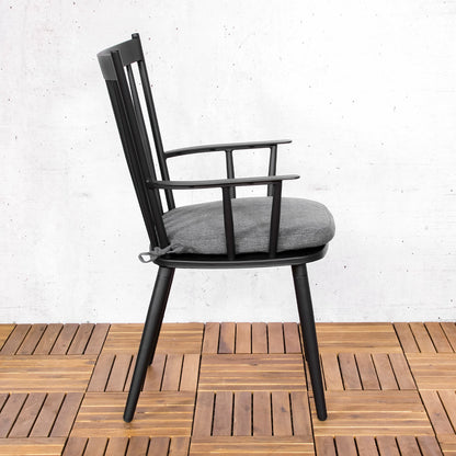 Tuinstoel Amsterdam | Zwart