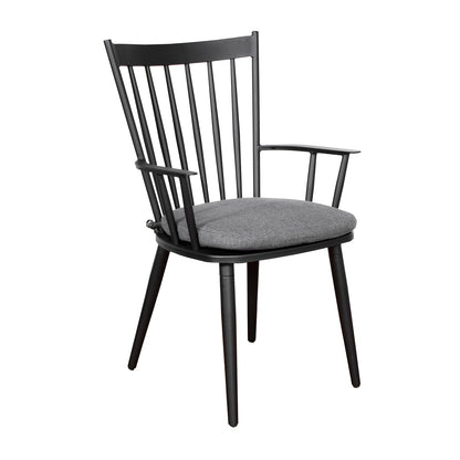 Tuinstoel Amsterdam | Zwart