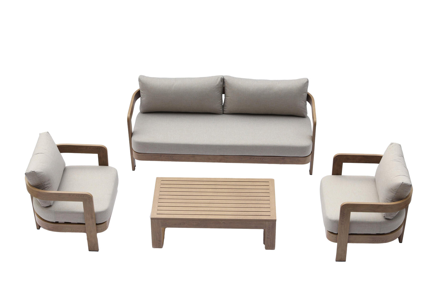 Loungeset Santiago Deluxe | Beige