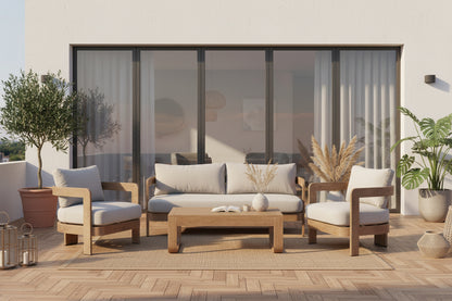 Loungeset Santiago Deluxe | Beige