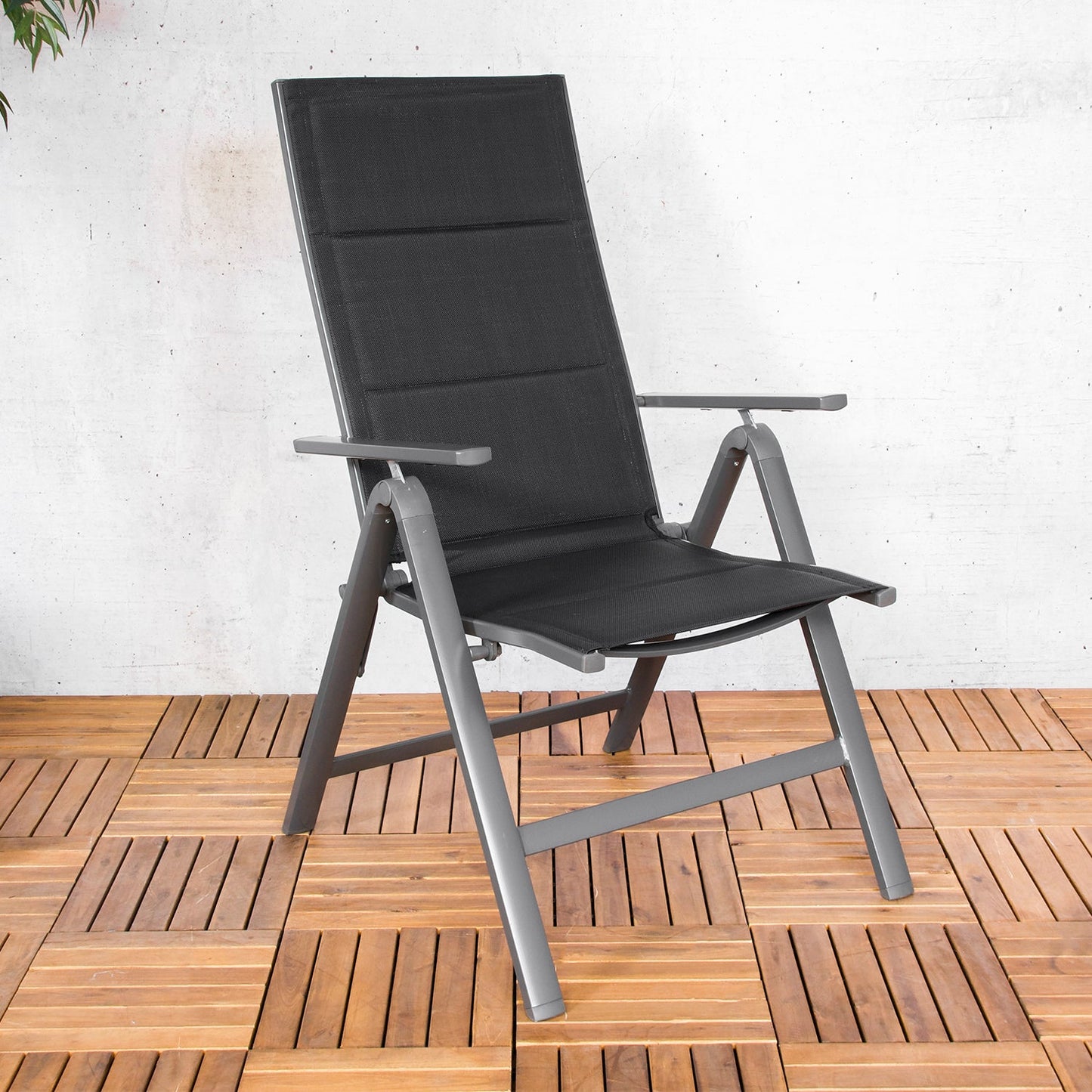 Tuinstoel Parma | Zwart