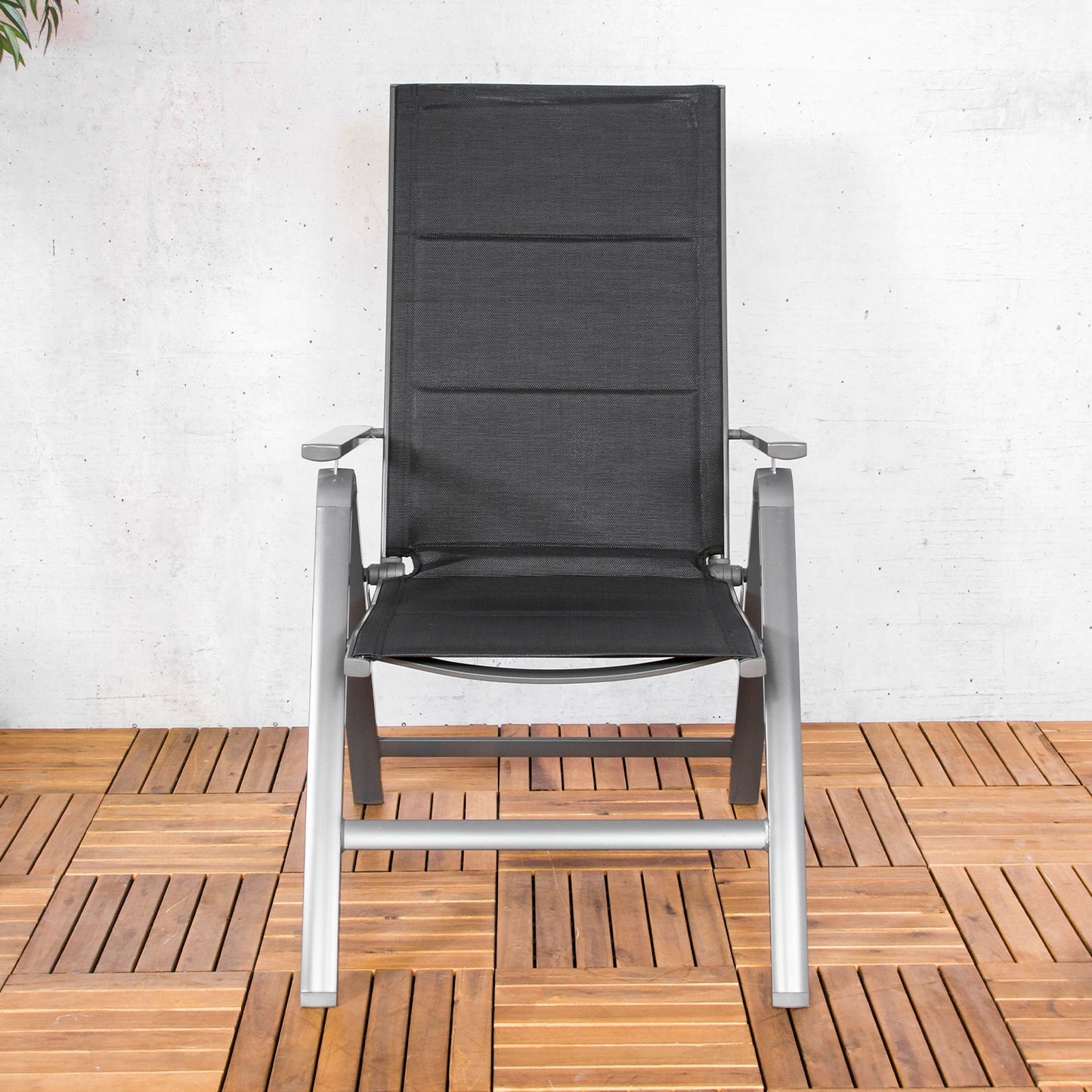 Tuinstoel Parma | Zwart