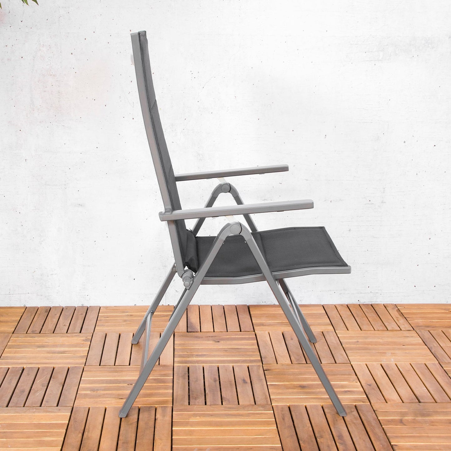 Tuinstoel Parma | Zwart