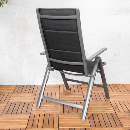 Tuinstoel Parma | Zwart