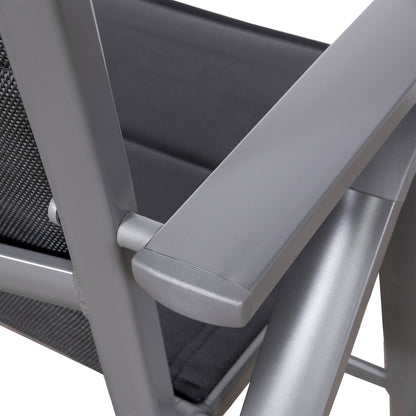 Tuinstoel Parma | Zwart