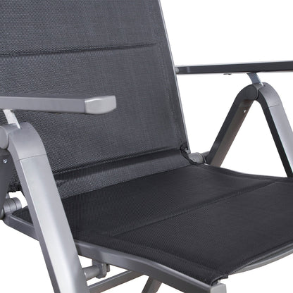 Tuinstoel Parma | Zwart